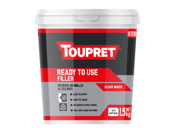 Toupret Ready To Use Filler 1.5kg (Toolbank)