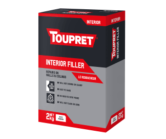 Toupret Interior Filler 2kg (Toolbank)