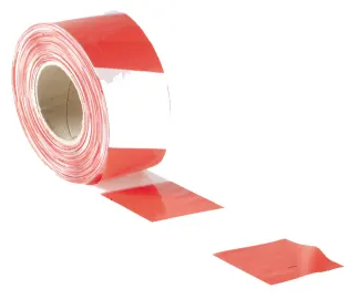 Barrier Tape 70mm x 500m Red & White