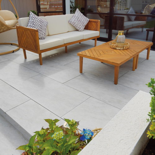 Dolomite White Porcelain 1000x500x20mm (42 no. / 21m2 per pack)