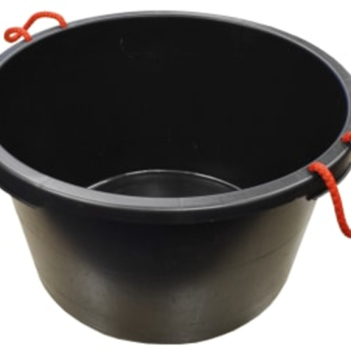 FAI/FULL BUILDERS BUCKET BLK 65 LITRE - 14 GALL
