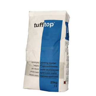 Tufftop Jointing Mortar Dark Grey 25kg Bag (40)