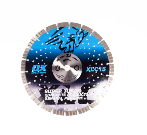 Trade XL 15mm Turbo Segmented Diamond Blade - Concrete & GP - 300/20mm